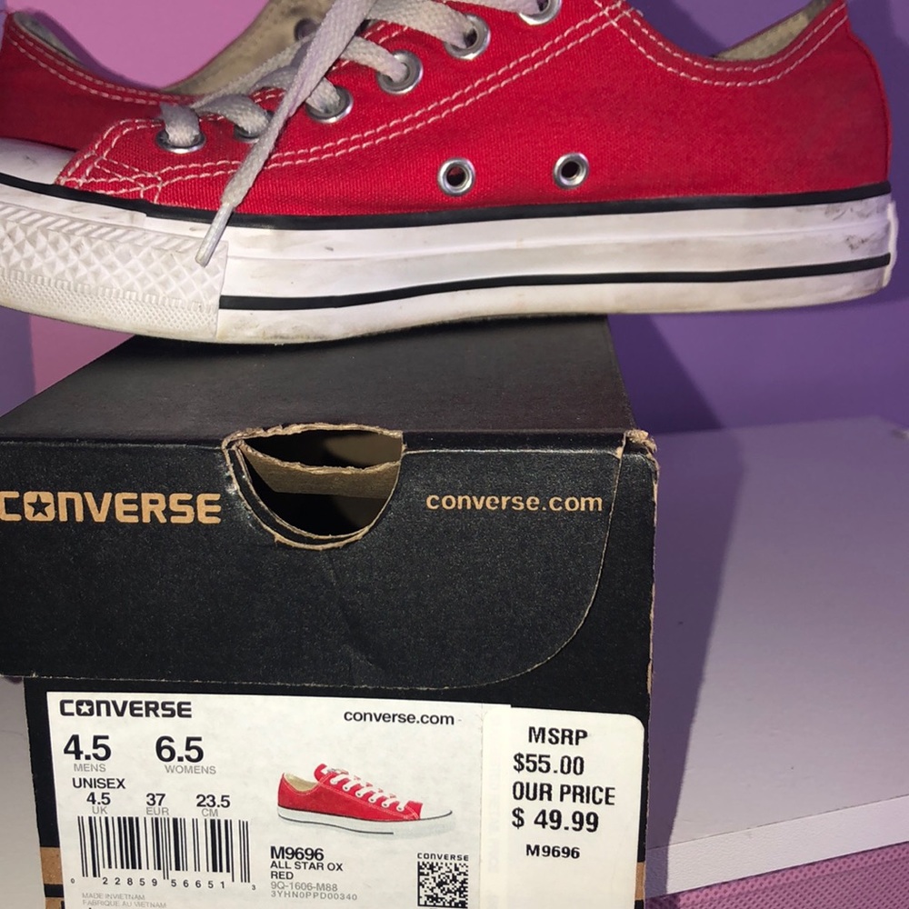 Red Converse